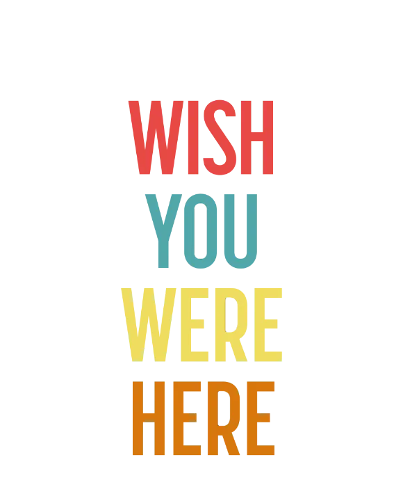 Wish You Were Here Merch f